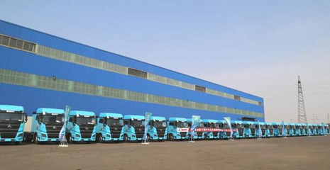 三一电动重卡唐山交付75台!