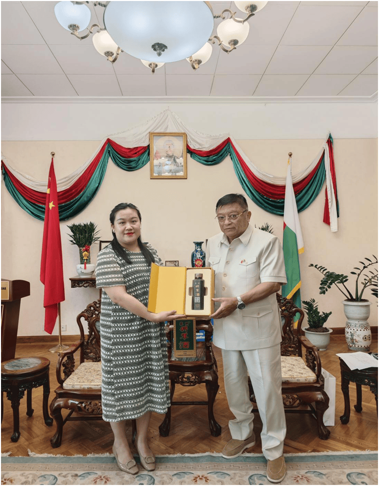 昭仙实业集团双品牌产品获马达加斯加驻华使馆推荐，江山集团战略合作深化国际布局